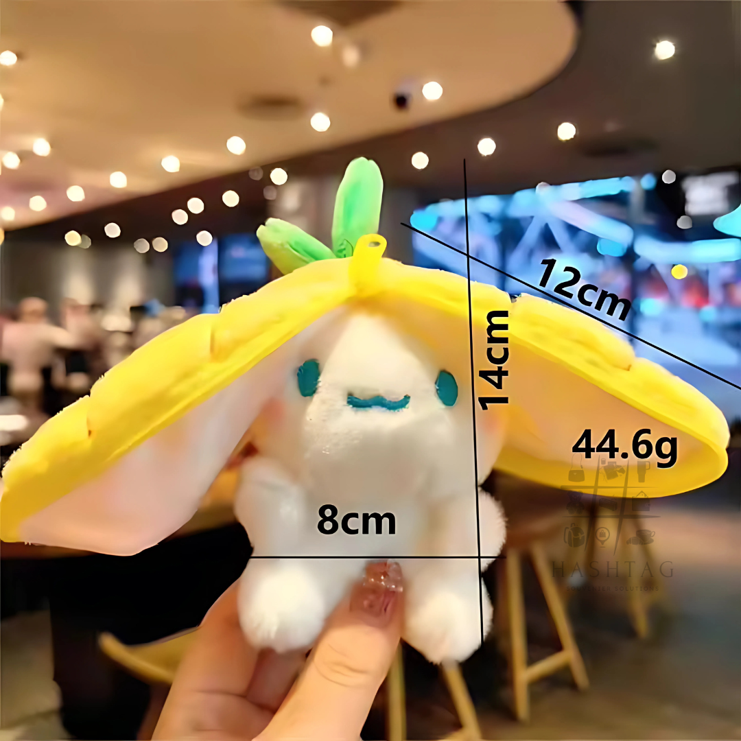 Cute Bunny Soft Keychain